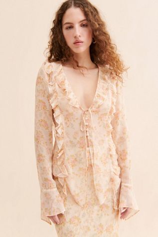 Hansen and Gretel Antoinette Floral Blouse