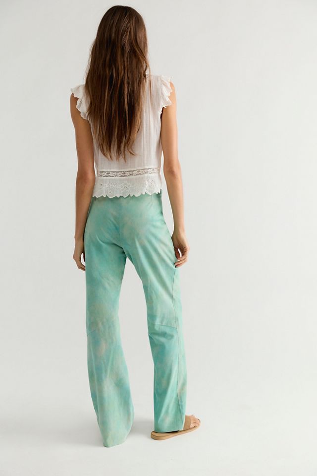 Nigel Preston Lace-Up Suede Pants #1