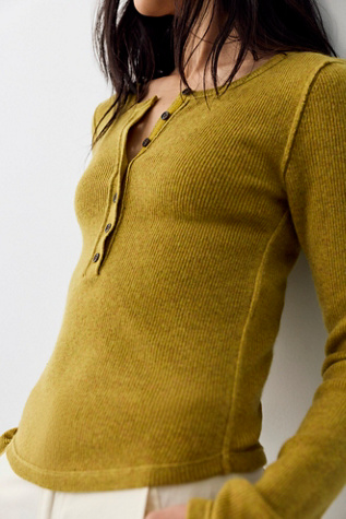We The Free Hudson Solid Cashmere Henley