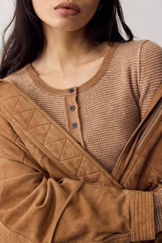 We The Free Hudson Striped Cashmere Henley