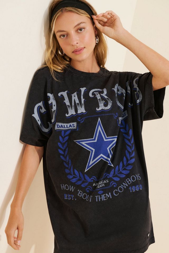Nuuly x The Wild Collective Dallas Cowboys Mini Tee Shirt Dress #2