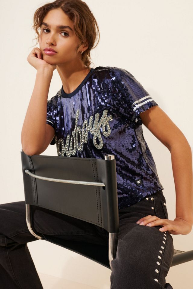 Nuuly x The Wild Collective Dallas Cowboys Sequin Top #2