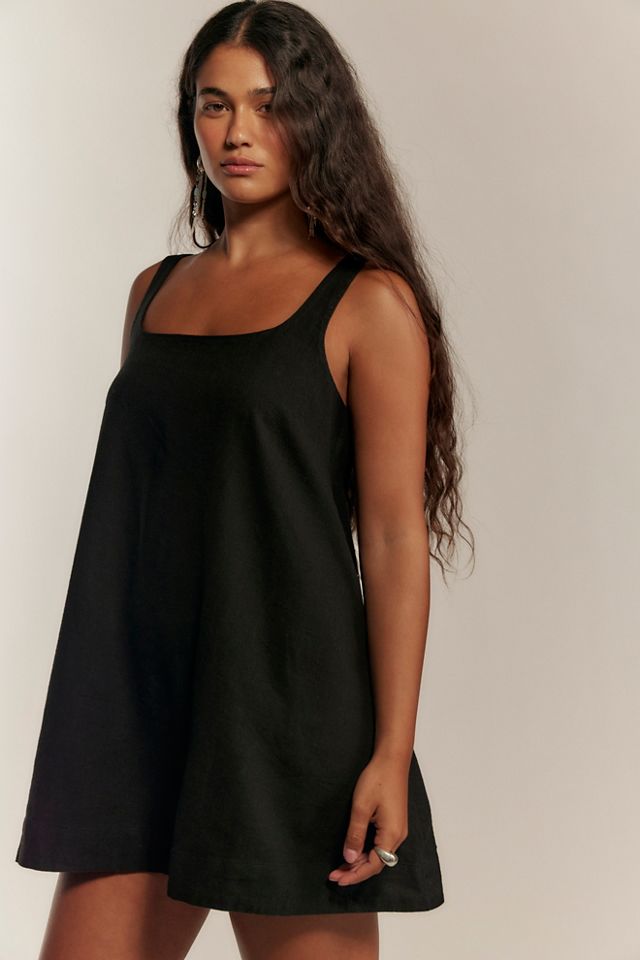 Breezy Linen Mini Dress #2