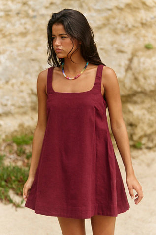 Breezy Linen Mini Dress