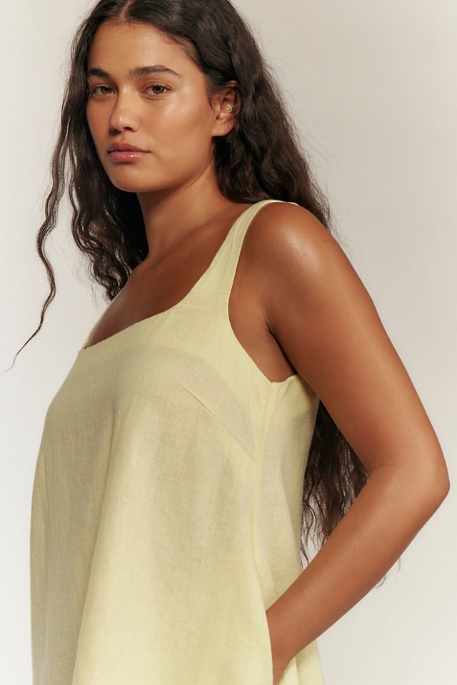 Breezy Linen Mini Dress #2