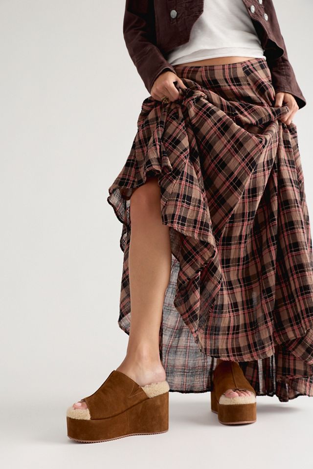 Icon Faux Shearling Platforms #2