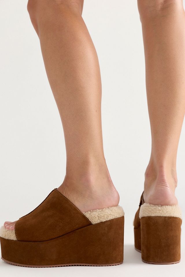 Icon Faux Shearling Platforms #3