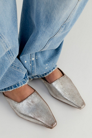 Champagne Problems Slip-On Mules