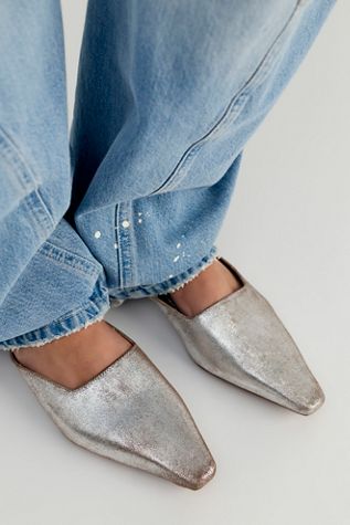 Champagne Problems Slip-On Mules