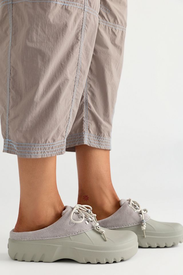 Crocs Axel Suede Mules #1