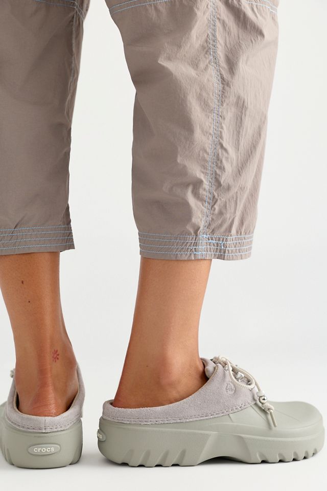 Crocs Axel Suede Mules #2