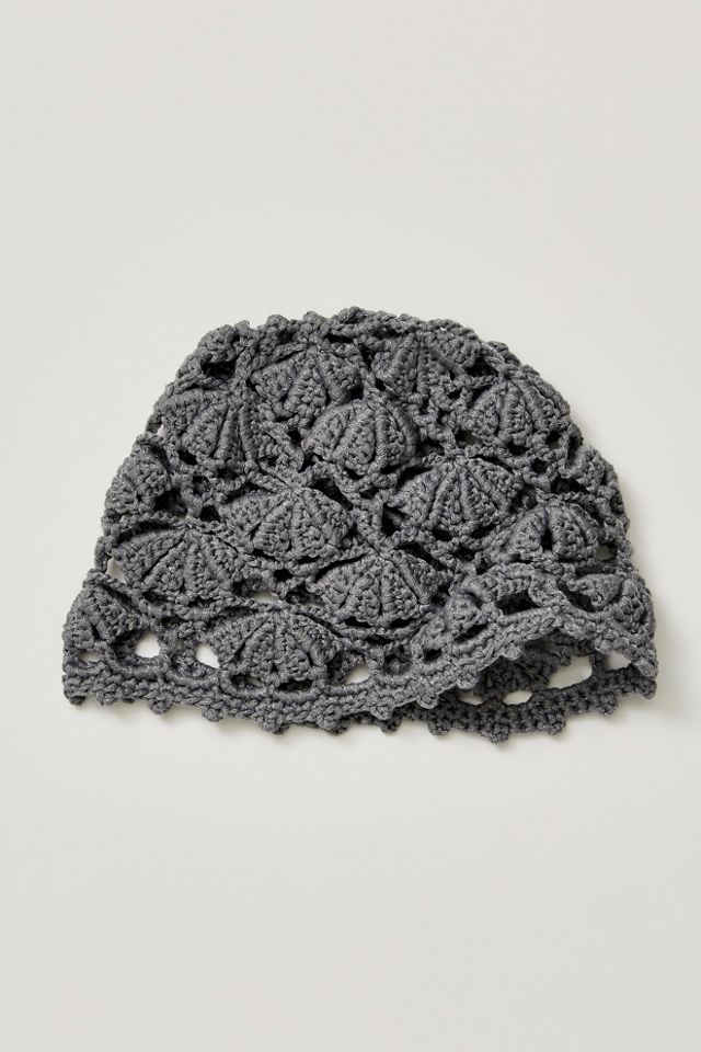 Bonnet tête de mort en tricot crochet Cora #2