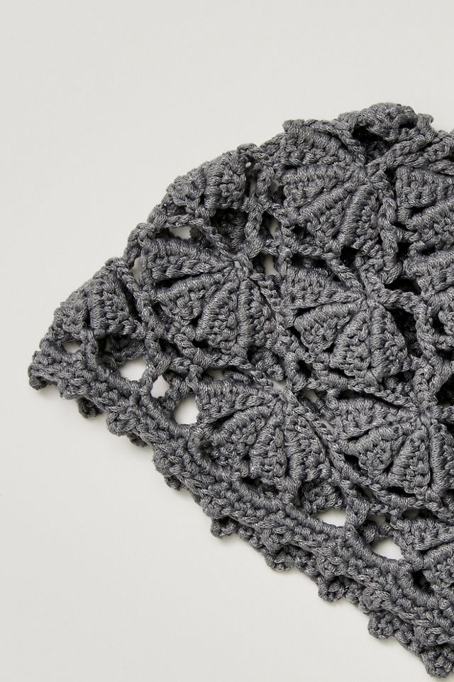 Bonnet tête de mort en tricot crochet Cora #1