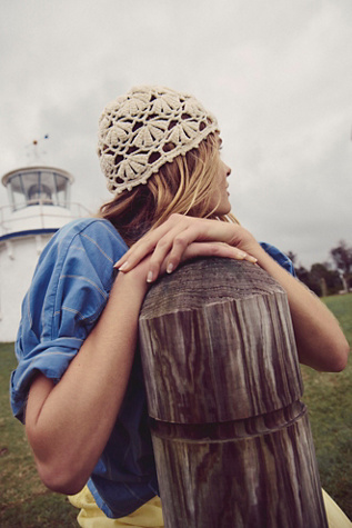 Cora Crochet Knit Skull Cap