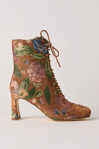 Женские ботинки Circus NY by Sam Edelman Kendra Lace-Up, цвет: Ягодный пудровый разноцветный