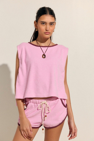 Josie Short Set by free-est at Free People in Pink, Size: XS