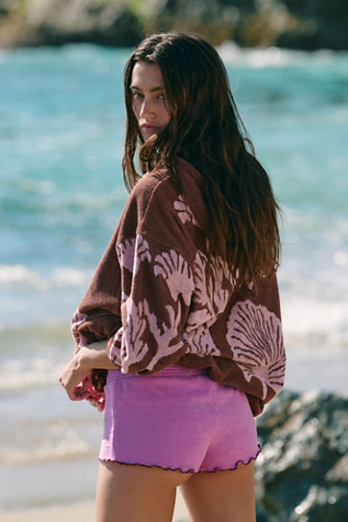 Jetsetta Shorts by free-est at Free People in First Bloom, Size: XL