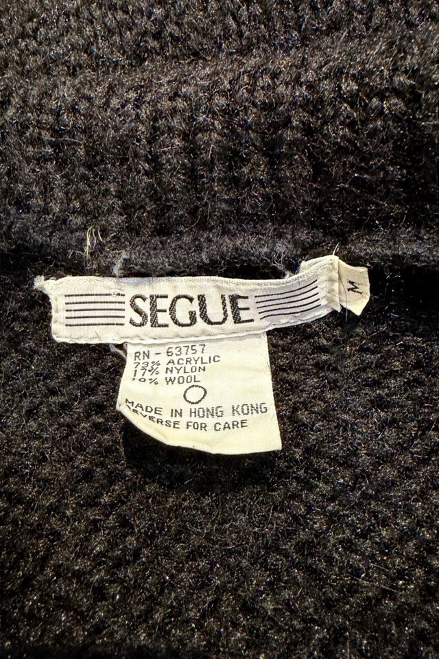 1980s Heavy Wool Knit Duster Coat Selected By Ritual Vintage #2