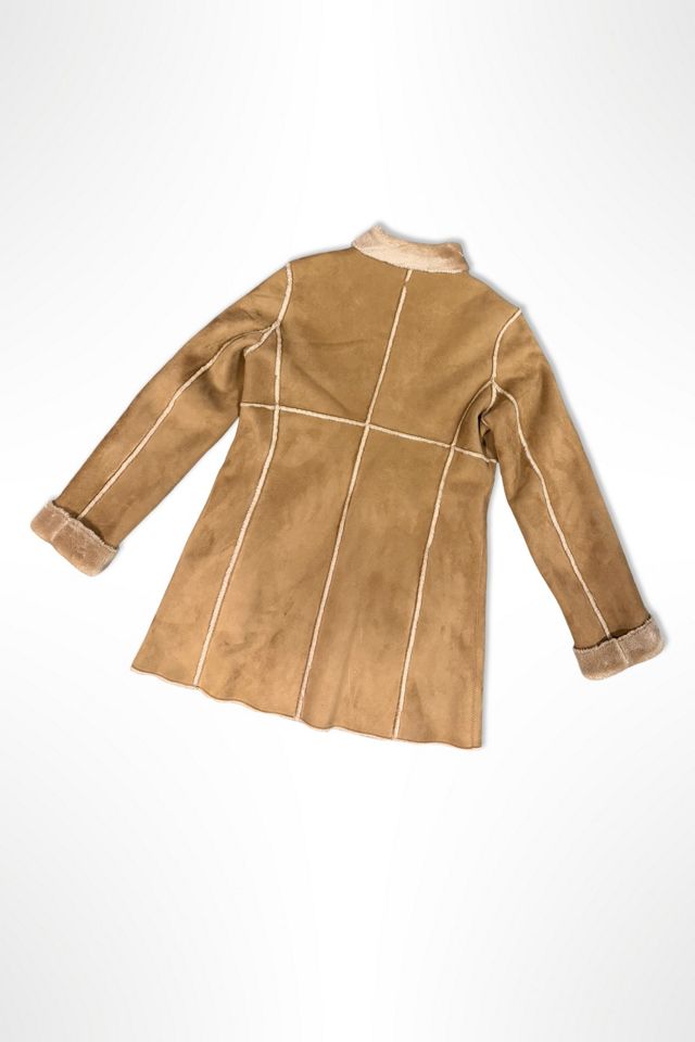 Y2K Faux Shearling Coat Selected By Ritual Vintage #1