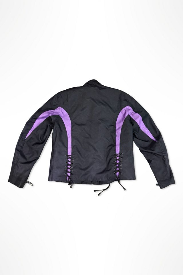 Y2K Nylon Quilted Moto Jacket Selected By Ritual Vintage #1