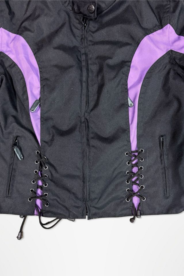 Y2K Nylon Quilted Moto Jacket Selected By Ritual Vintage #2