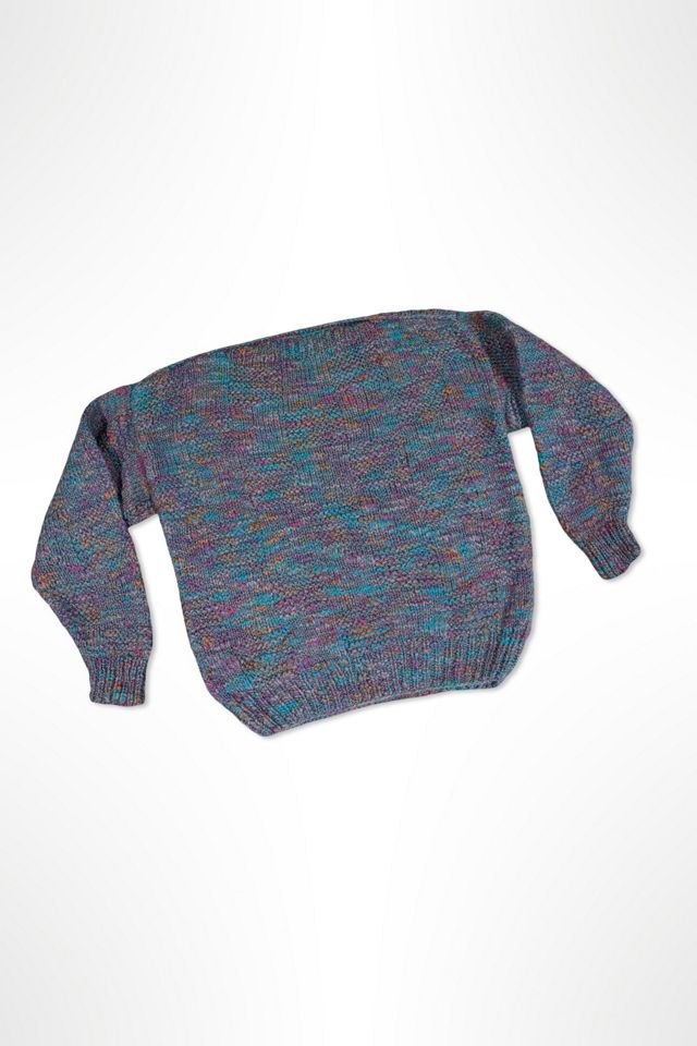 1980s Handknit Space Dye Sweater Selected By Ritual Vintage #1