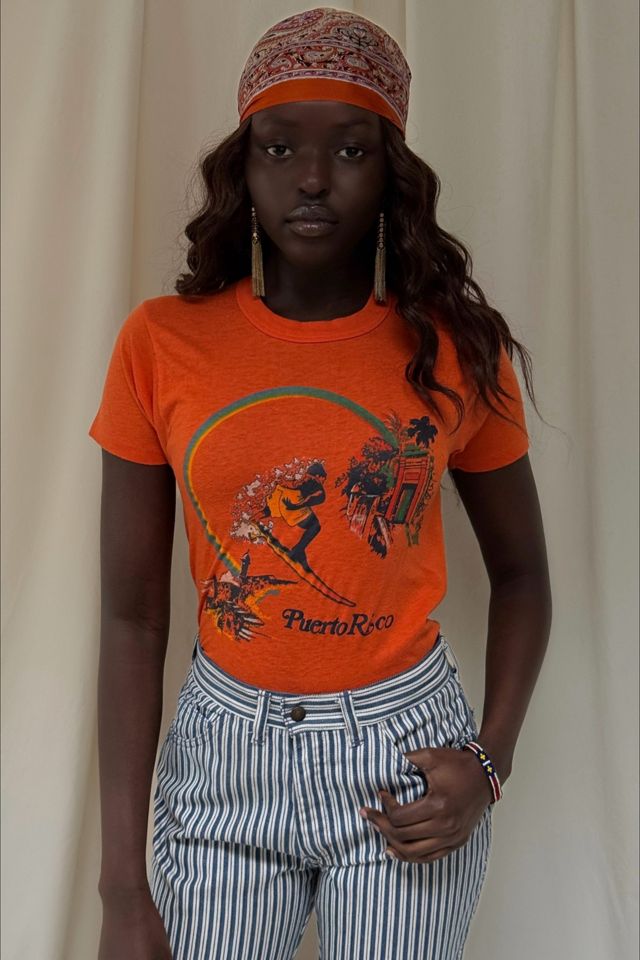 Vintage 1970's Puerto Rico Souvenir T-Shirt Selected by Afterlife Boutique #1