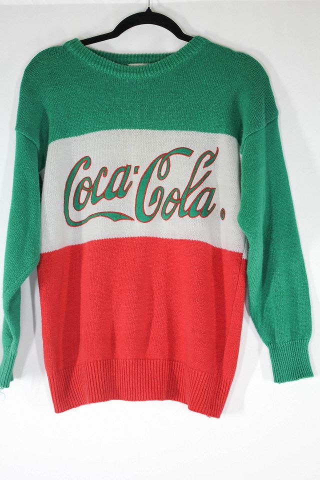 Vintage Coca Cola Mexican Flag Knit Sweater Selected By Moons + Junes Vintage #3