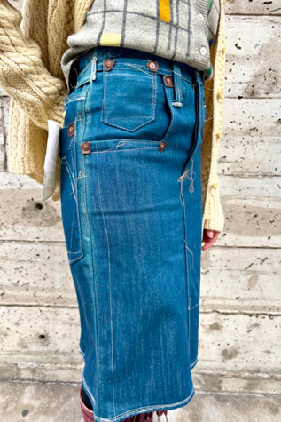 Levis Red Jeans 2009 Release Limited Edition Selvedge Denim Skirt