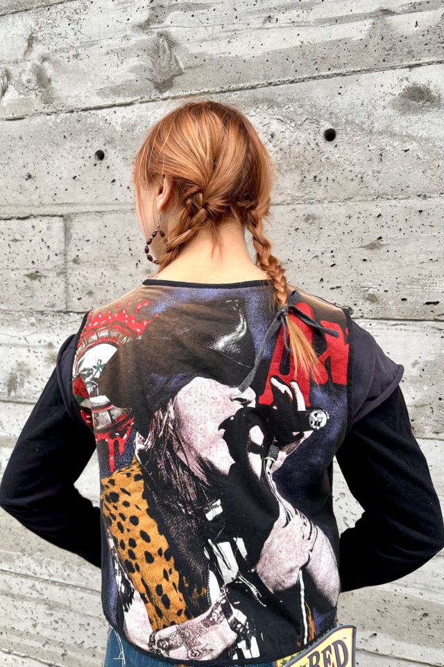 Unisex Vintage Guns & Roses Vest Selected by Nomad Vintage #1