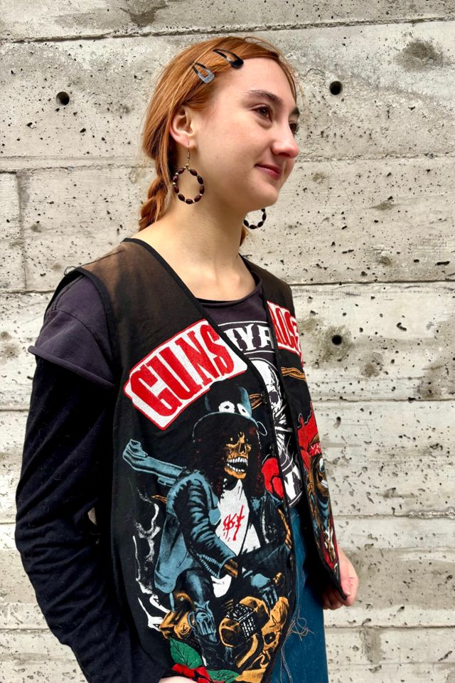 Unisex Vintage Guns & Roses Vest Selected by Nomad Vintage #2