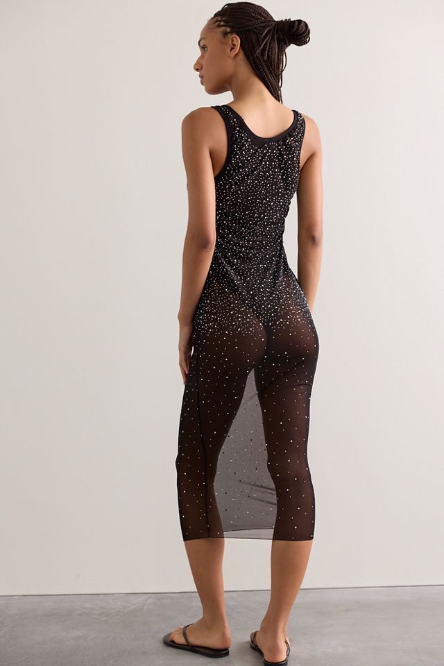Night Sky Seamless Midi Bodysuit #1