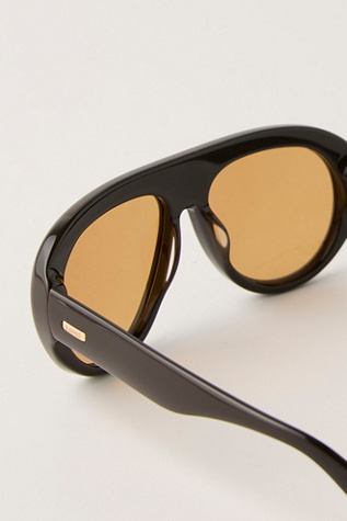 Женские солнцезащитные очки Banbe The Robinson Sunglasses, цвет: Какао / Карамельный — фото 3