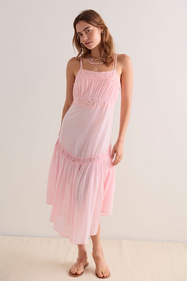 Key to My Heart Cotton Midi Slip Dress #3
