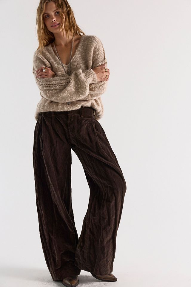 Augusta Velvet Trousers #2