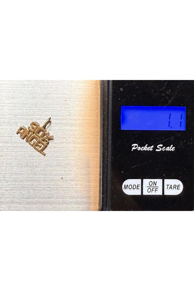 Vintage 14k Gold “90% Angel” Pendant Charm Selected by Lux Revival #3