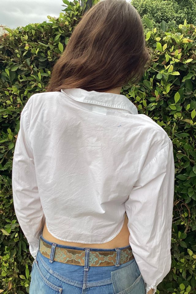 Vintage 1990s Western Cropped Button Up Selected by Cherry #1