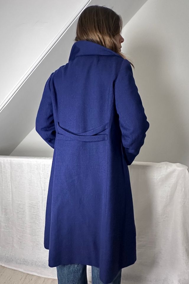 Vintage 1960's Shagmoor Deep Purple Wool Coat Selected by KA.TL.AK