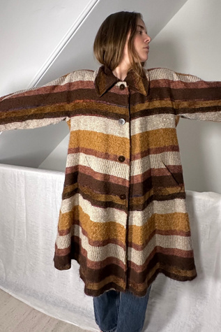 Vintage Wool and Mohair Missoni Donna Coat Selected by KA.TL.AK