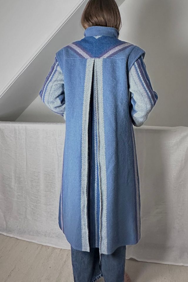 Vintage Classic Norwegian Anne Jo Wool Striped Coat Selected by KA.TL.AK #1