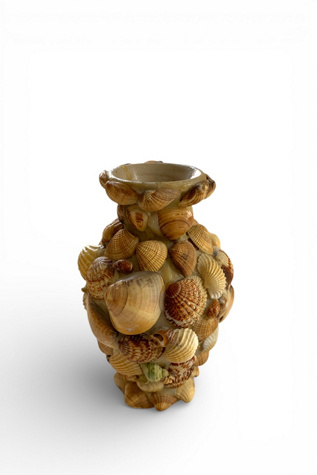 Vintage Mid-Century Shell Vase Selected by SharpLilTeeth