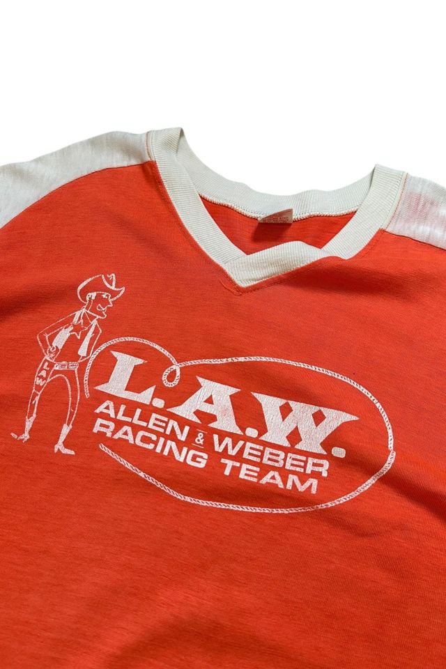 Vintage 1970s Law Racing T Shirt Selected By Vintage Warrior #2