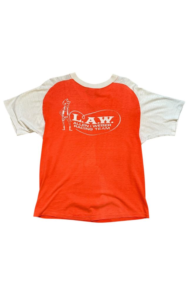 Vintage 1970s Law Racing T Shirt Selected By Vintage Warrior #3