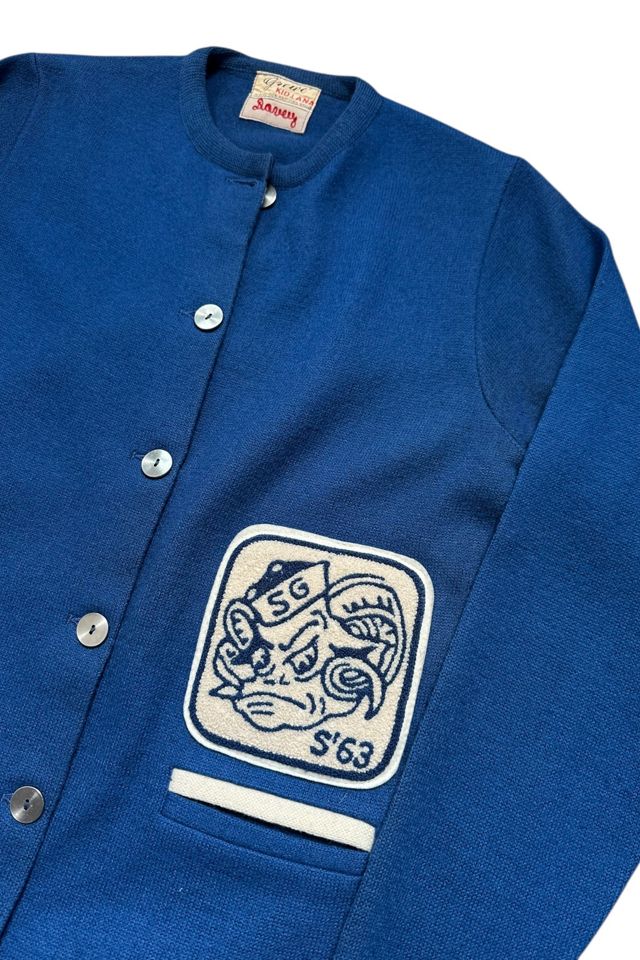 Vintage 1960s Letterman Style Cardigan Selected By Vintage Warrior #1
