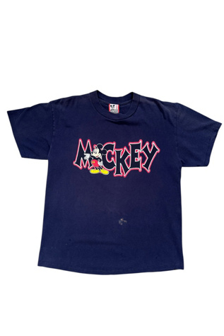 Vintage 1990s Mickey Mouse Distressed T Shirt Selected By Vintage Warrior