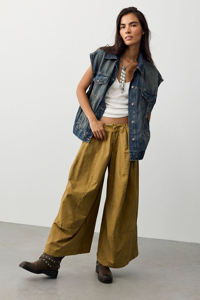 We The Free Goldie Denim Vest #2