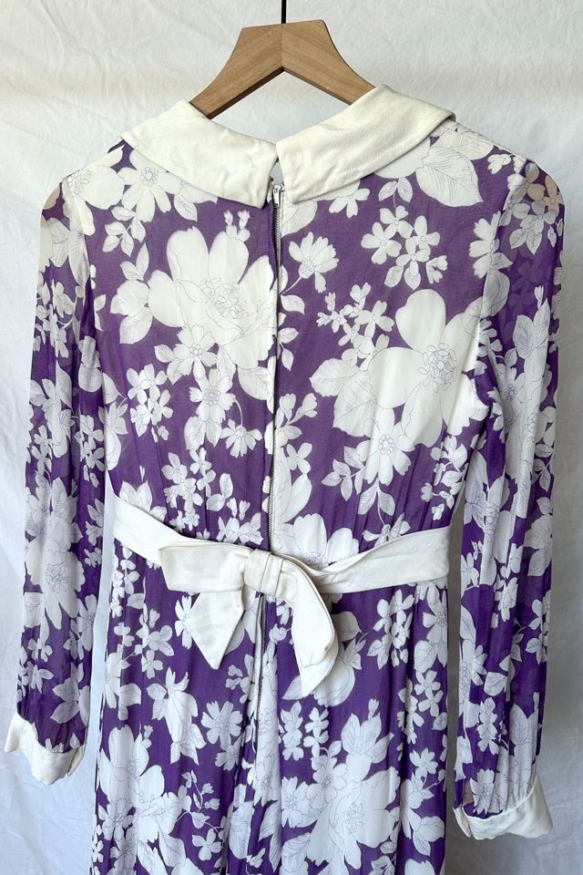 Vintage 1960s Floral Maxi Layered Jumpsuit Selected by Grievous Angel Vintage #3