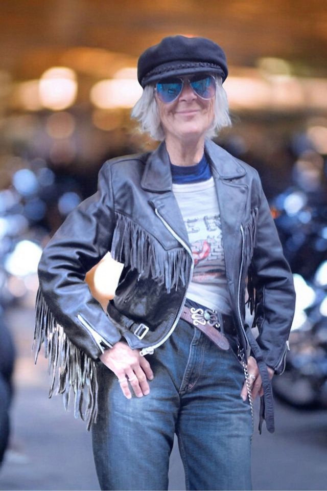 Vintage Motorcycle Leather Fringe Jacket Selected by Garbage Soup #1