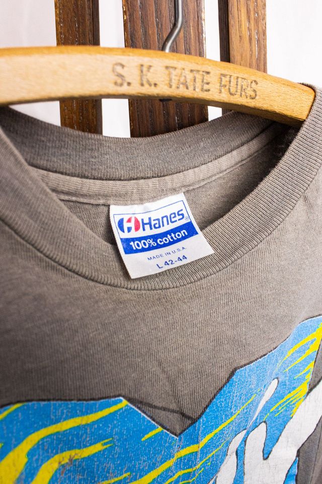 Vintage 80s MTV Music Television Graphic T Shirt Selected By Black