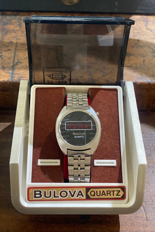 Vintage Bulova Quartz Watch Selected by The Curatorial Dept.